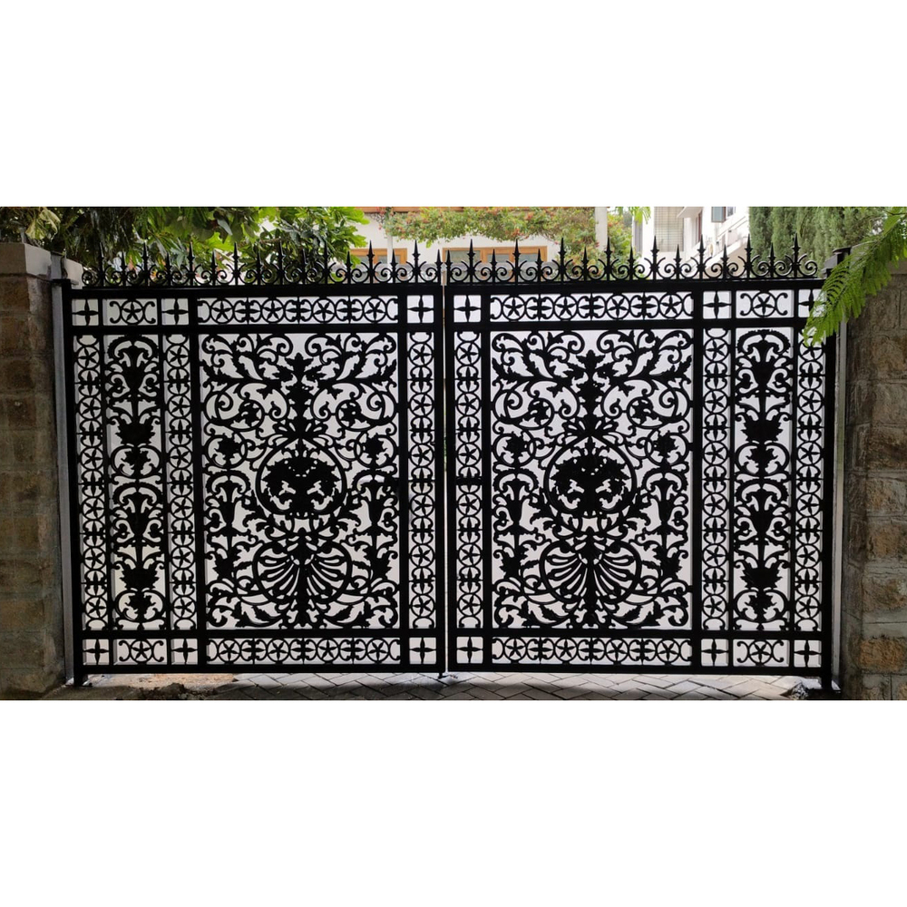 Laser Cut Metal Main Gate