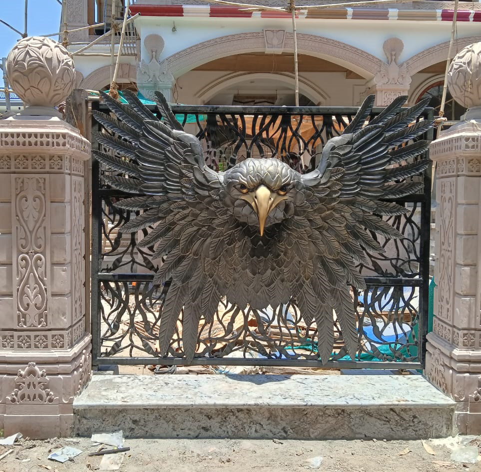 Custom Made Wrought Iron Gate