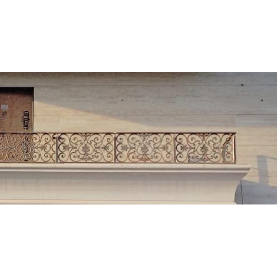 Antique Cast Iron Balcony Railing