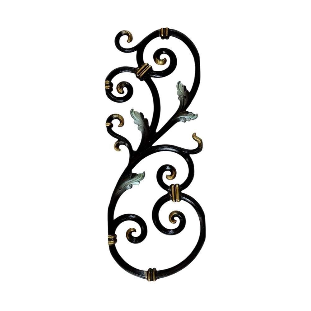 Solid Iron Balcony Protection Railing