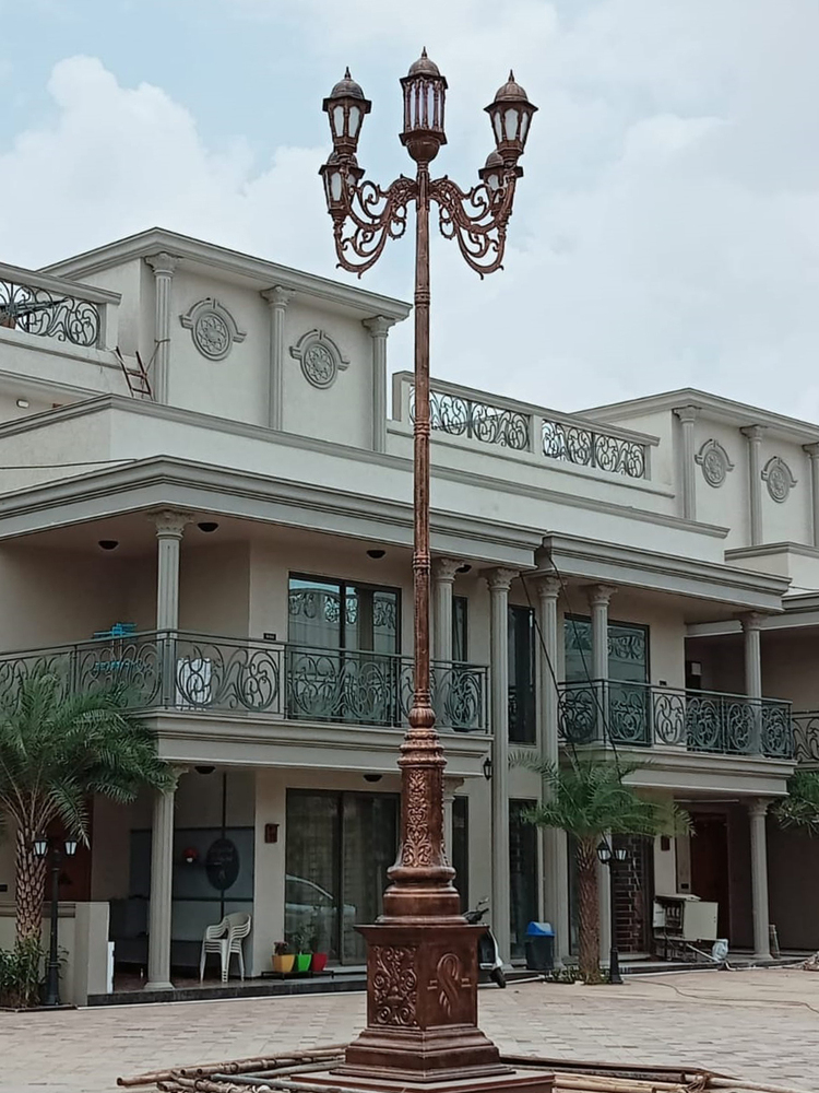 Ornate Street Lamp Pole