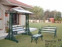 Ornacast Cast Iron Garden Furniture Set
