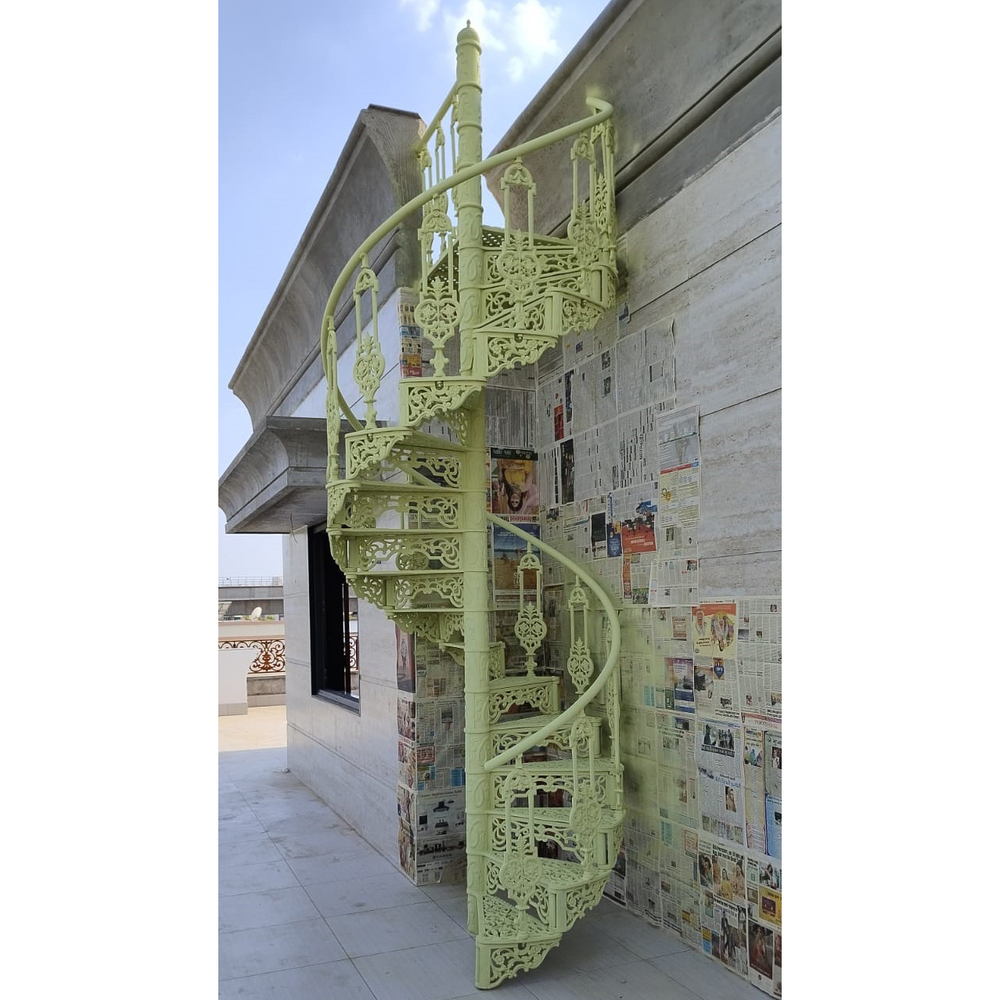 Cast Iron Spiral Staircase