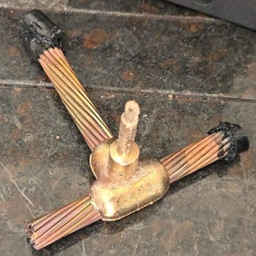 Exothermic Welding Connection - Application: Earthing