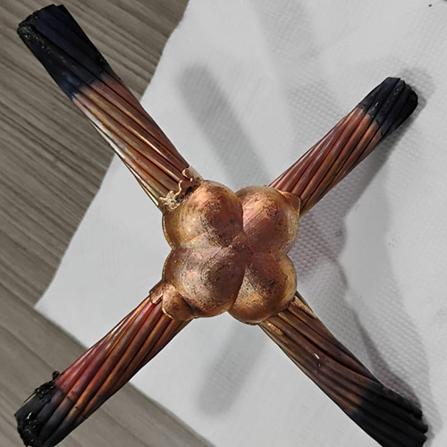 Exothermic Welding Connection