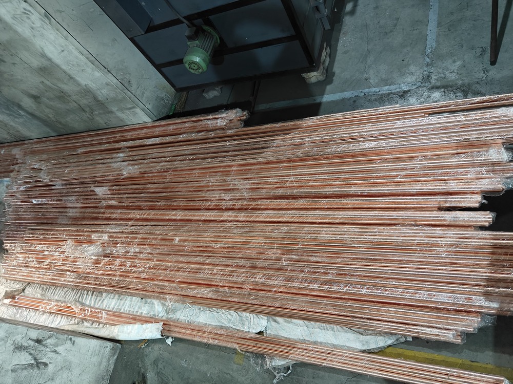 Threaded Copper Bonded Rod - Diameter: 14.2 Mm Millimeter (Mm)