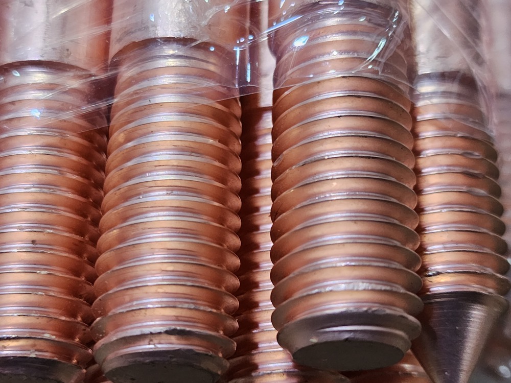 Threaded Copper Bonded Rod - Diameter: 14.2 Mm Millimeter (Mm)