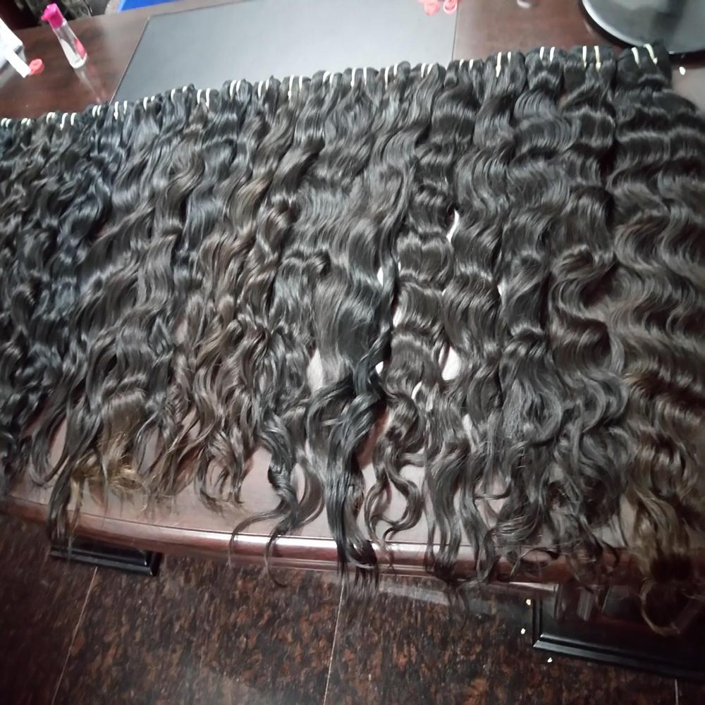 Wholesaler South Indian Temple Hair for Sew In Human Hair Weaves Sewn In Weft Bundles