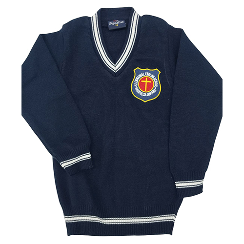 Navy Blue School Sweater