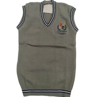 Grey School Half Sweater - Age Group: Children