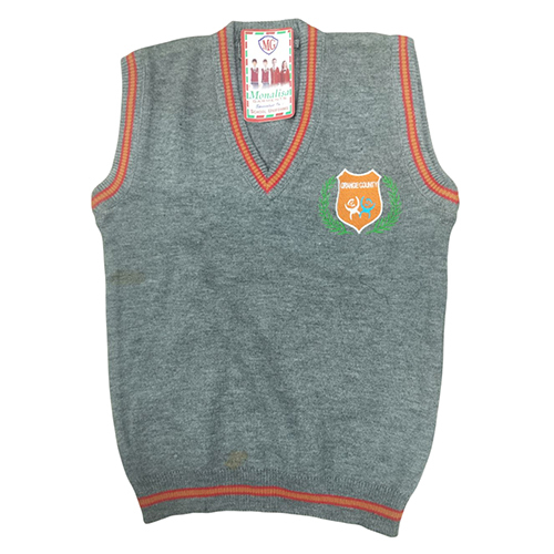 Unisex School Uniform Half Sweaters