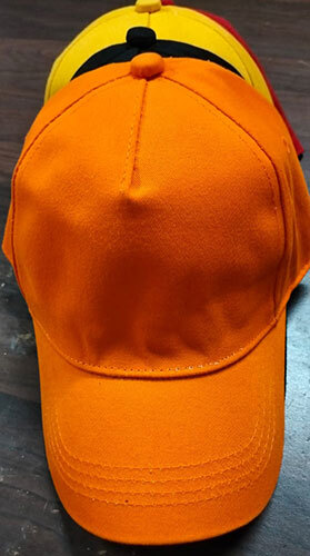 Orange Cotton Cap