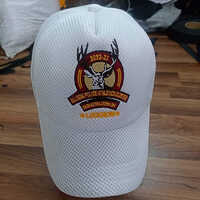 White With Logo Cotton Cap