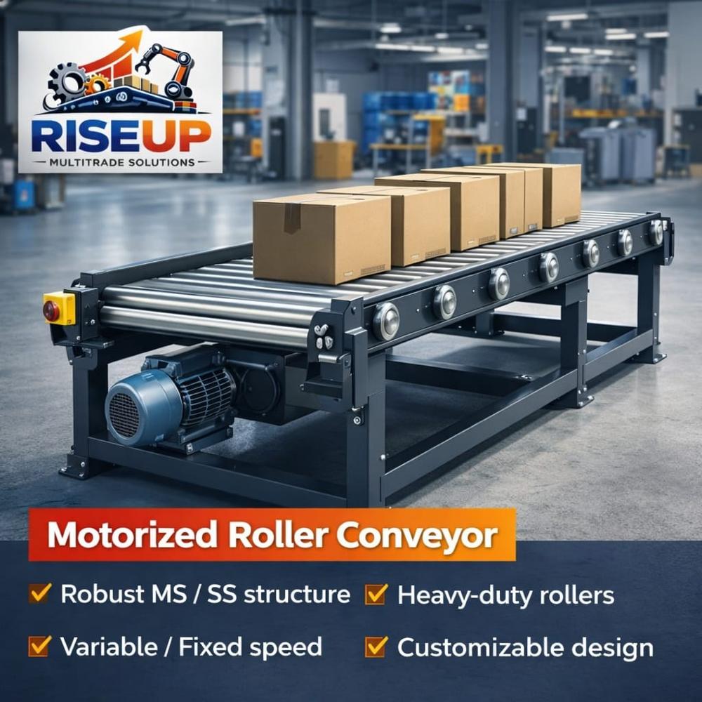 Motorized Roller Conveyor - Belt Type: Na