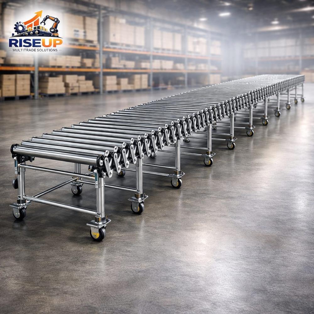 Flexible Roller Conveyor - Belt Type: Na
