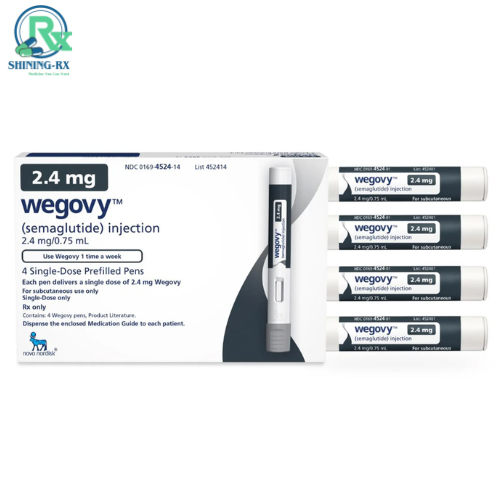2.4 Mg Semaglutide Injection - Life Span: 24 Months From Manufacturing Date