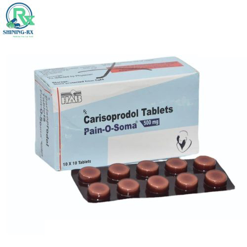 500 MG Caris-oprodol Tablets