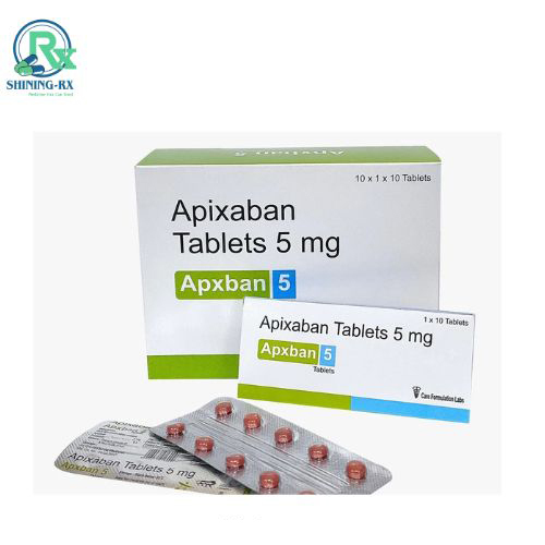 5 MG Apix-aban Tablets
