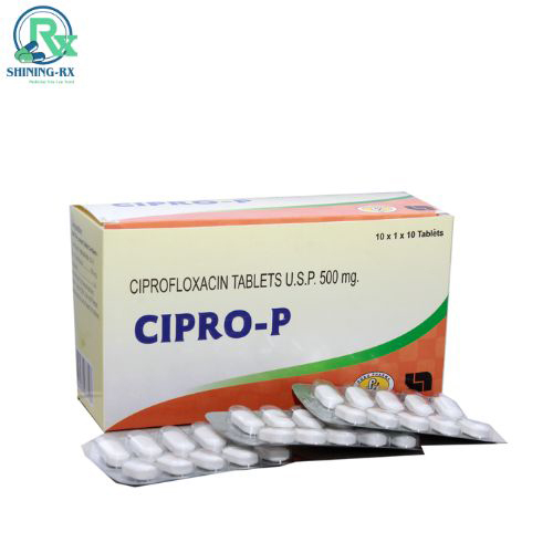 500 MG Ciprofloxacin Tablets USP