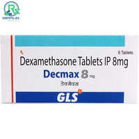 8 Mg Dexamethasone Tablets Ip - Brand Name: As Per Image: Name Not Specified