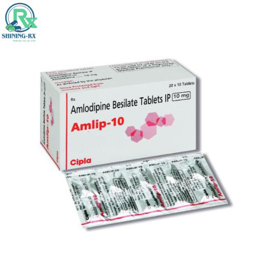 10 MG Amlodipine Besilate Tablets IP