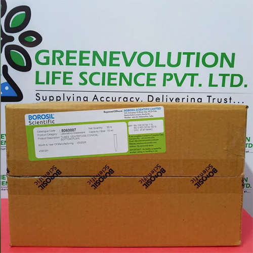 Centrifuge Conical Bottom Plain Tube Borosil