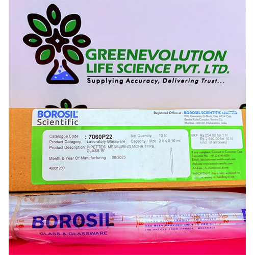 Pipette Measuring 2 ml Borosil