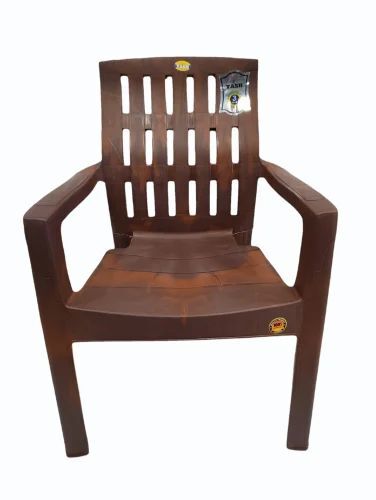 1085 Brown Plastic Chair