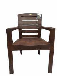 8010 Brown Plastic Chair - Application: Seating