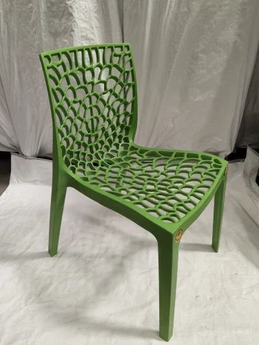Web Green Plastic Chair