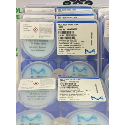 HAWP04700 Membrane Filter 0.45m 47mm Diamter