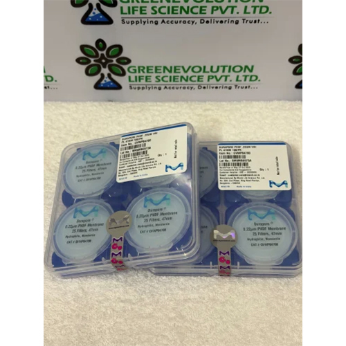 PVDF Membrane Filter 0.22 um Pore Size Millipore