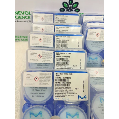 MCE Membrane Filter 0.45 Pore Size 47 Diameter