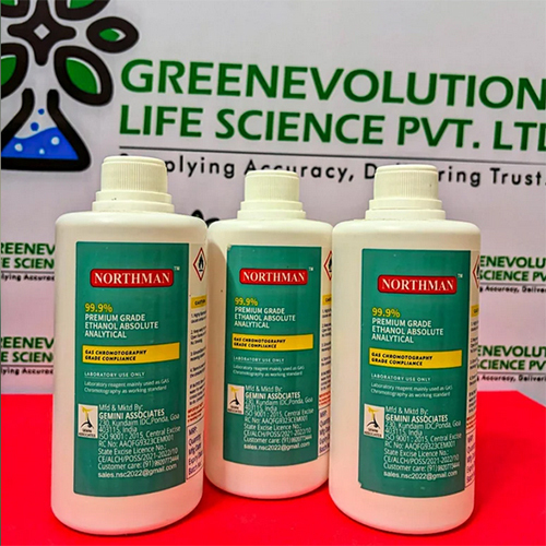 Northman Ethanol Absolute Bottle, Analytical AR Grade, 99%