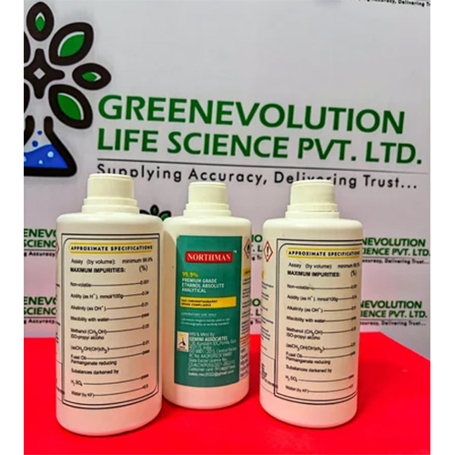Northman Ethanol Absolute Bottle, Analytical AR Grade, 99%