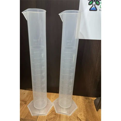 Measuring Cylinder 500 Ml Hexagonal Polylab