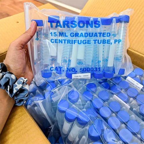 SPINWIN Tube Conical Bottom PP with HDPE Closure TARSONS