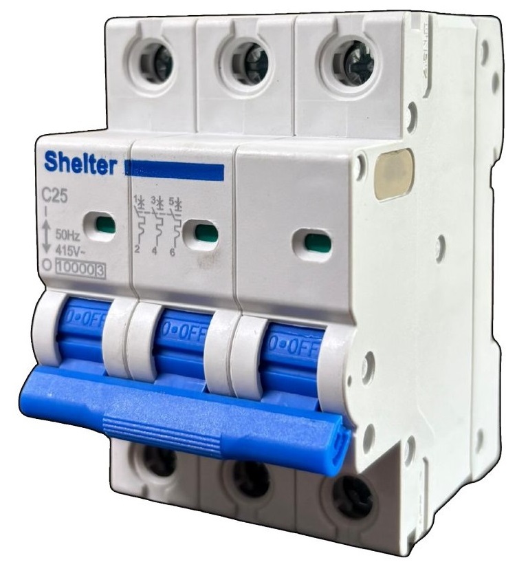 Shelter TP 63A AC MCB