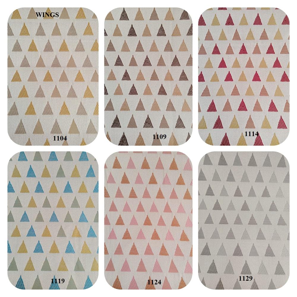 Curtain Fabric - 100% Polyester, 48" Wide | Woven Jacquard Texture, Multi-color, Ideal For Restaurants, Houses, Offices, Cafes, Hotels, Bars