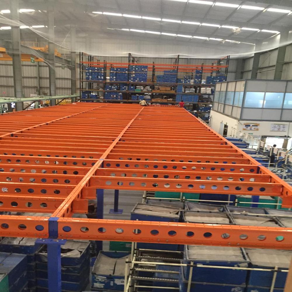 Mezzanine Floor - Color: Blue