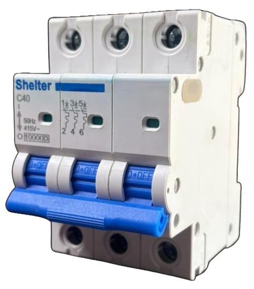 Shelter TP 40A AC MCB