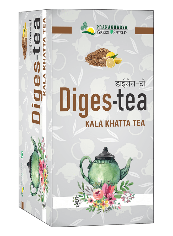 Diges Tea - Copper Color Herbal Tea 100g | Instant Minty Aroma With Low Sugar, Kala Khatta Flavor, Supports Digestive Comfort