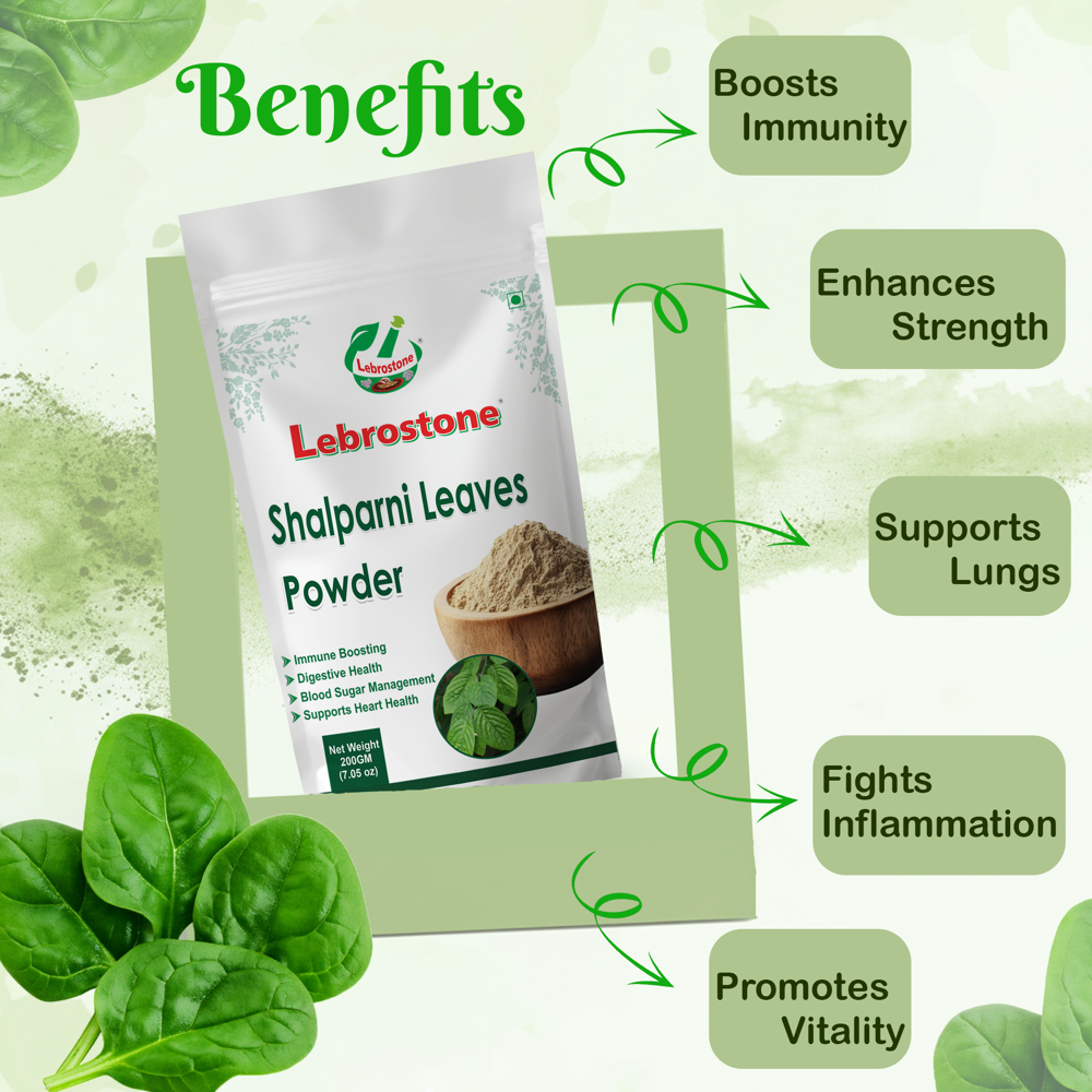 Lebrostone Salparni Leaves Powder | Respiratory Support, Digestive Aid & Skin Healing | 200g