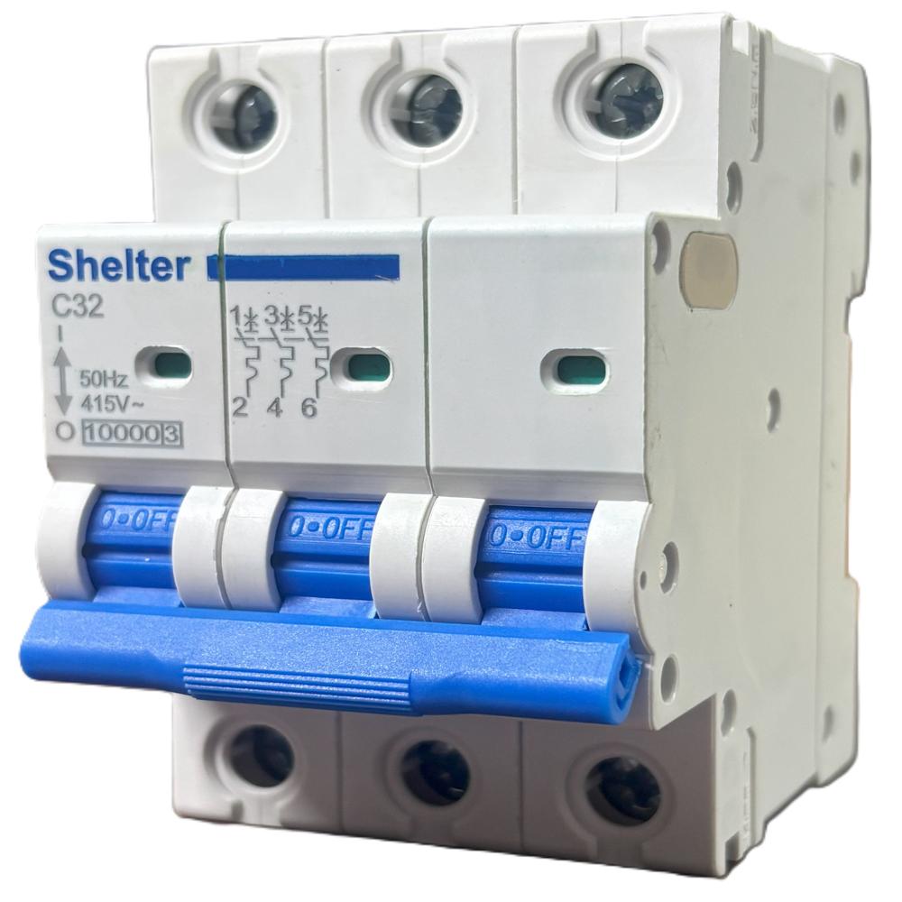 Shelter TP 32A AC MCB