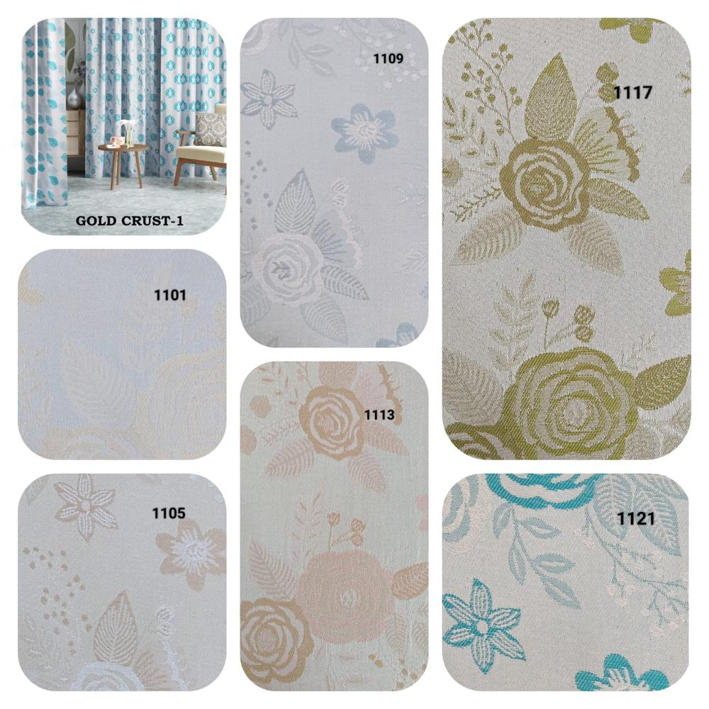 Gold crust 1 curtain fabric