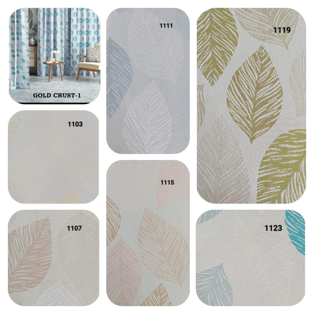 Gold crust 1 curtain fabric