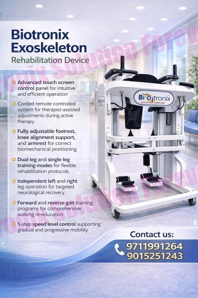 Medical Exoskeleton Solutions Supporting Safe Rehabilitation