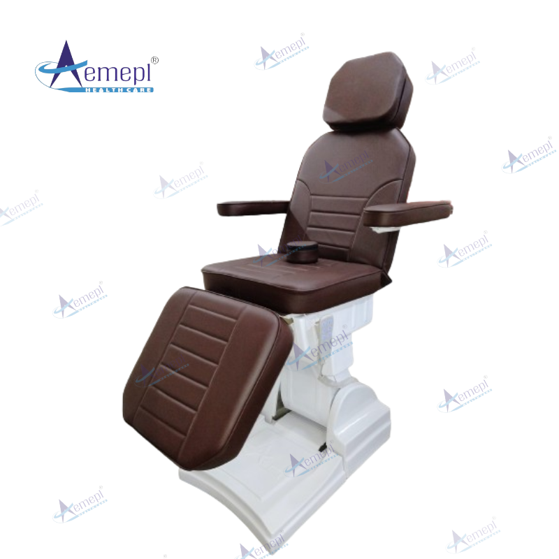 Derma Chair - Powder Coated, 78x22x26-36 Inches | Adjustable Height, 150 Kg Capacity, Ideal For Dermatology And Hair Treatment