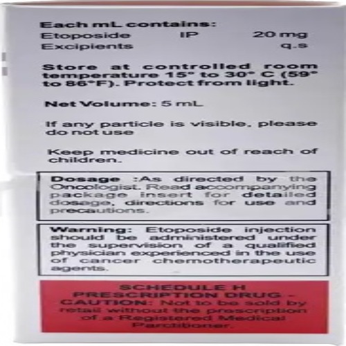 Bioposide 100 mg Injection