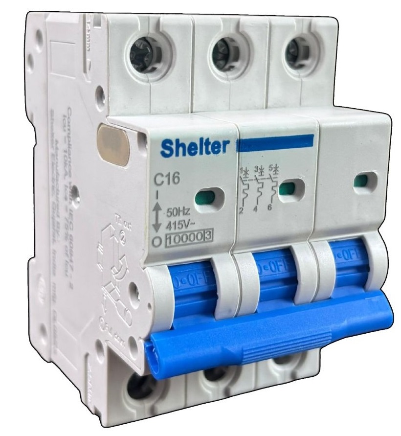 Shelter TP 16A AC MCB
